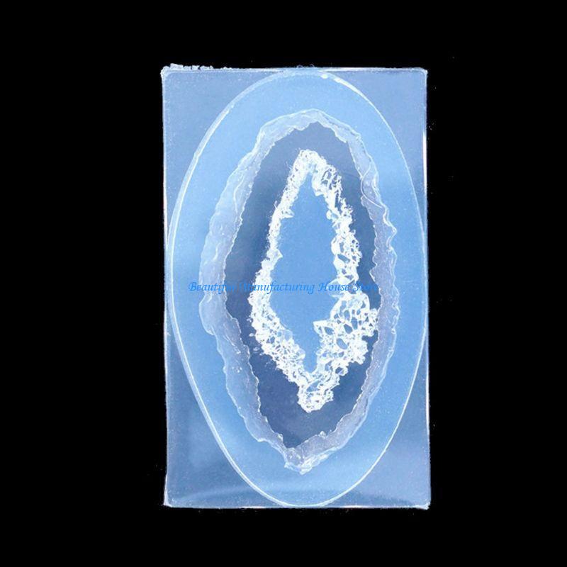 Geode Mold Silicone - Stampo a grappolo roccia quarzo E56A