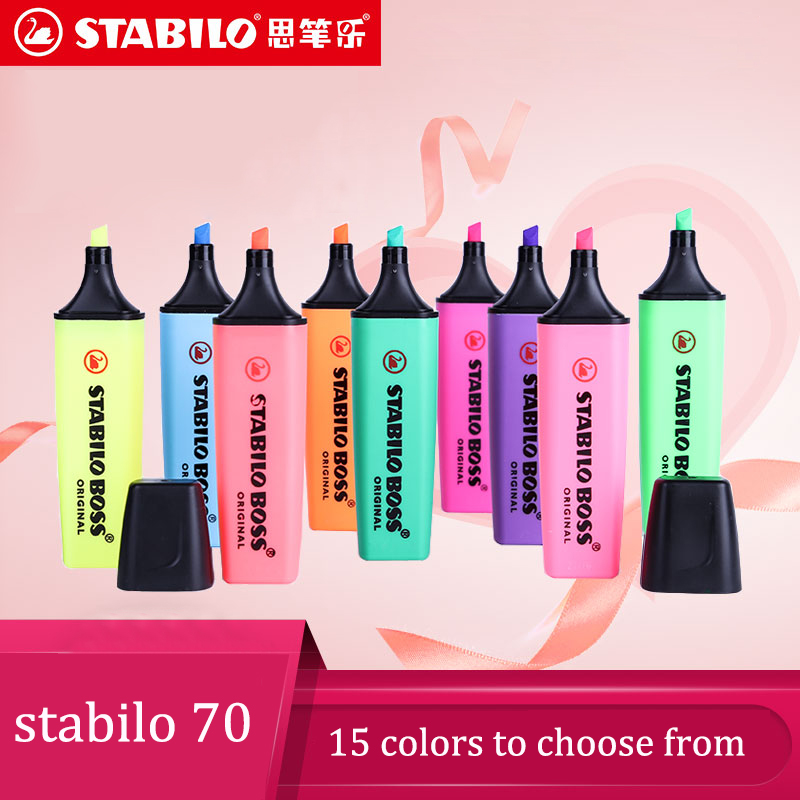 Stabilo Marker Boss - Evidenziatore tedesco Stabilo 70 Boss colore