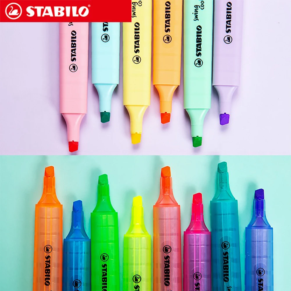 Stabilo Marker Boss - 3 pennarelli evidenziatori Stabilo 275 colori