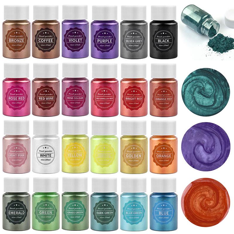 Resin Pigment Set - 10ml Resina Epossidica Pigmento Riempitivo Polvere