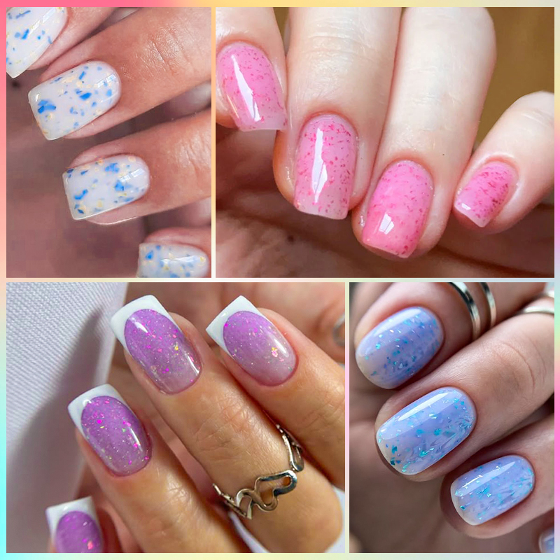 7ML MEET ACROSS Gel glitter la - Gold Foil Flakes recensione e prezzo