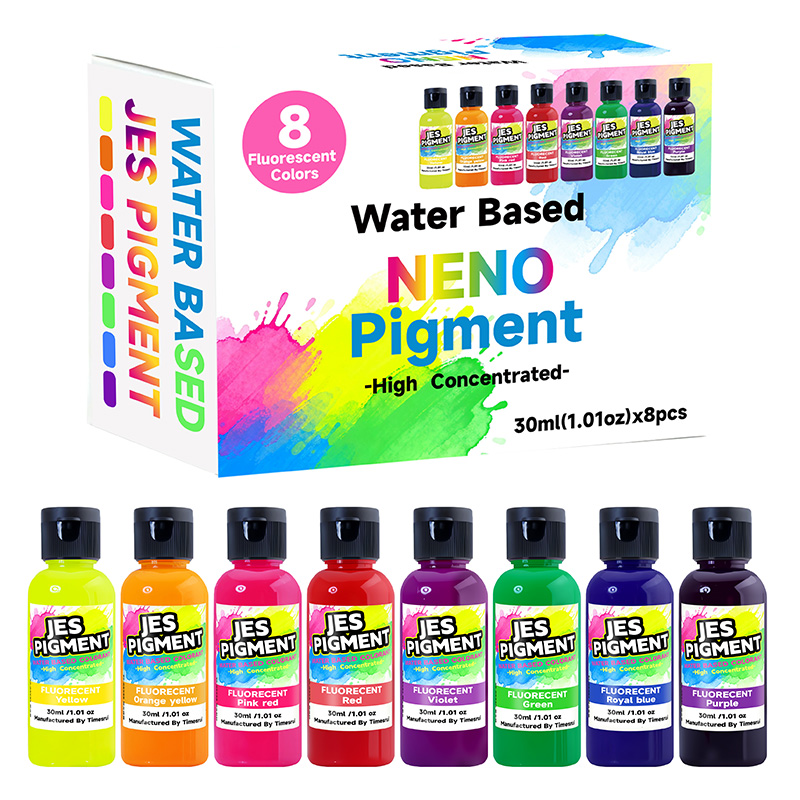 Set di 8 pigmenti fluorescenti - Resin Pigment Set recensione e prezzo