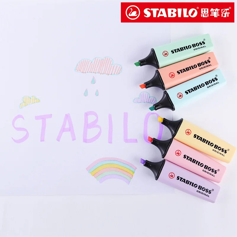 6 colori STABILO BOSS Macaron  - Stabilo Marker Boss recensione e prezzo