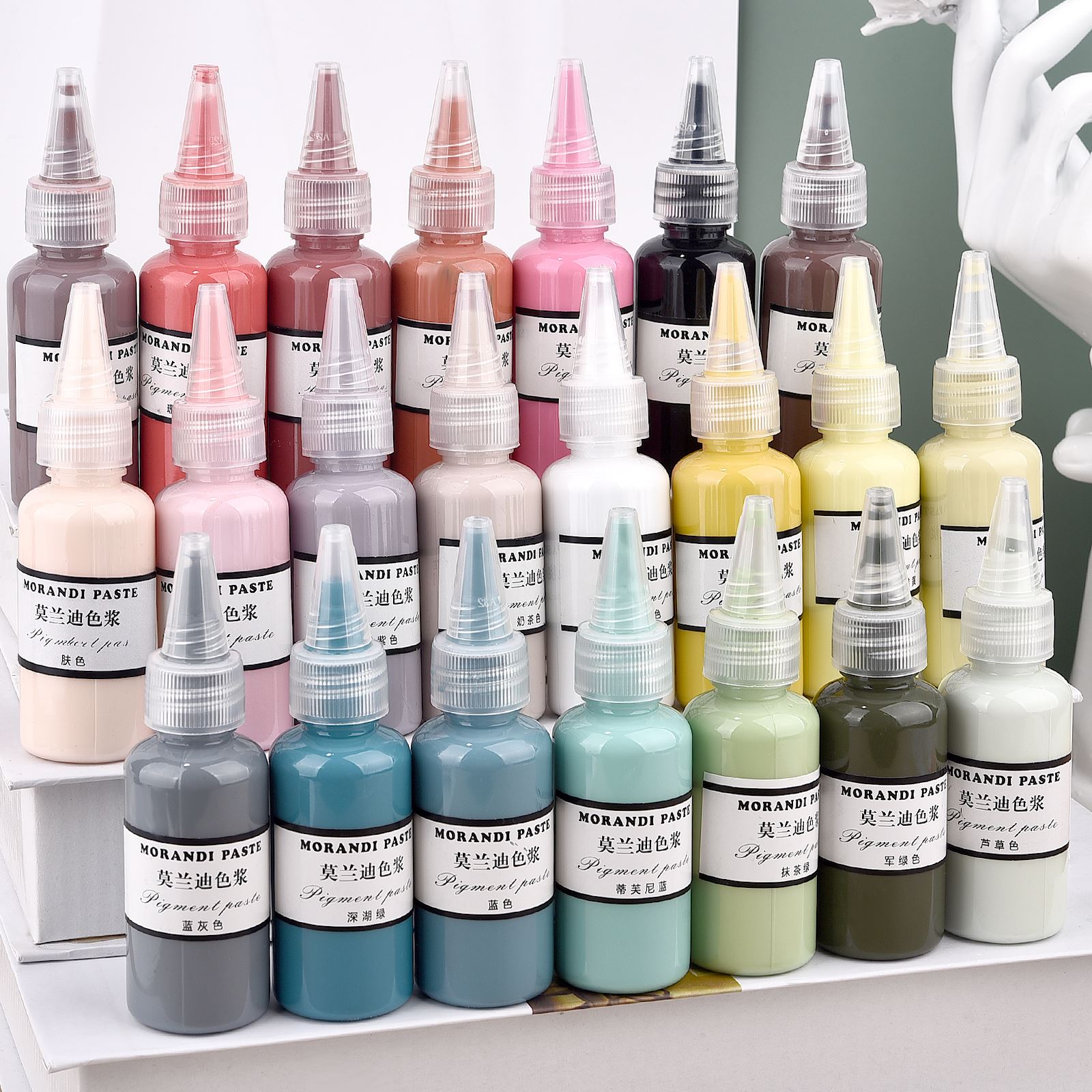 Morandi Colori Pigmenti di Res - Resin Pigment Set recensione e prezzo