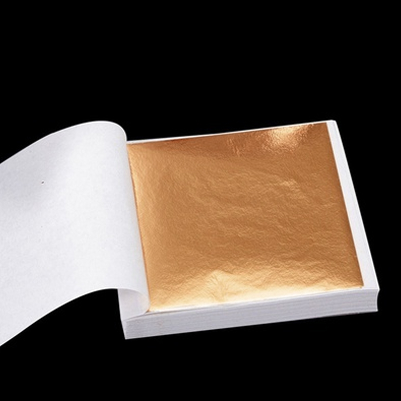 100 fogli di carta di design a - Gold Foil Flakes recensione e prezzo