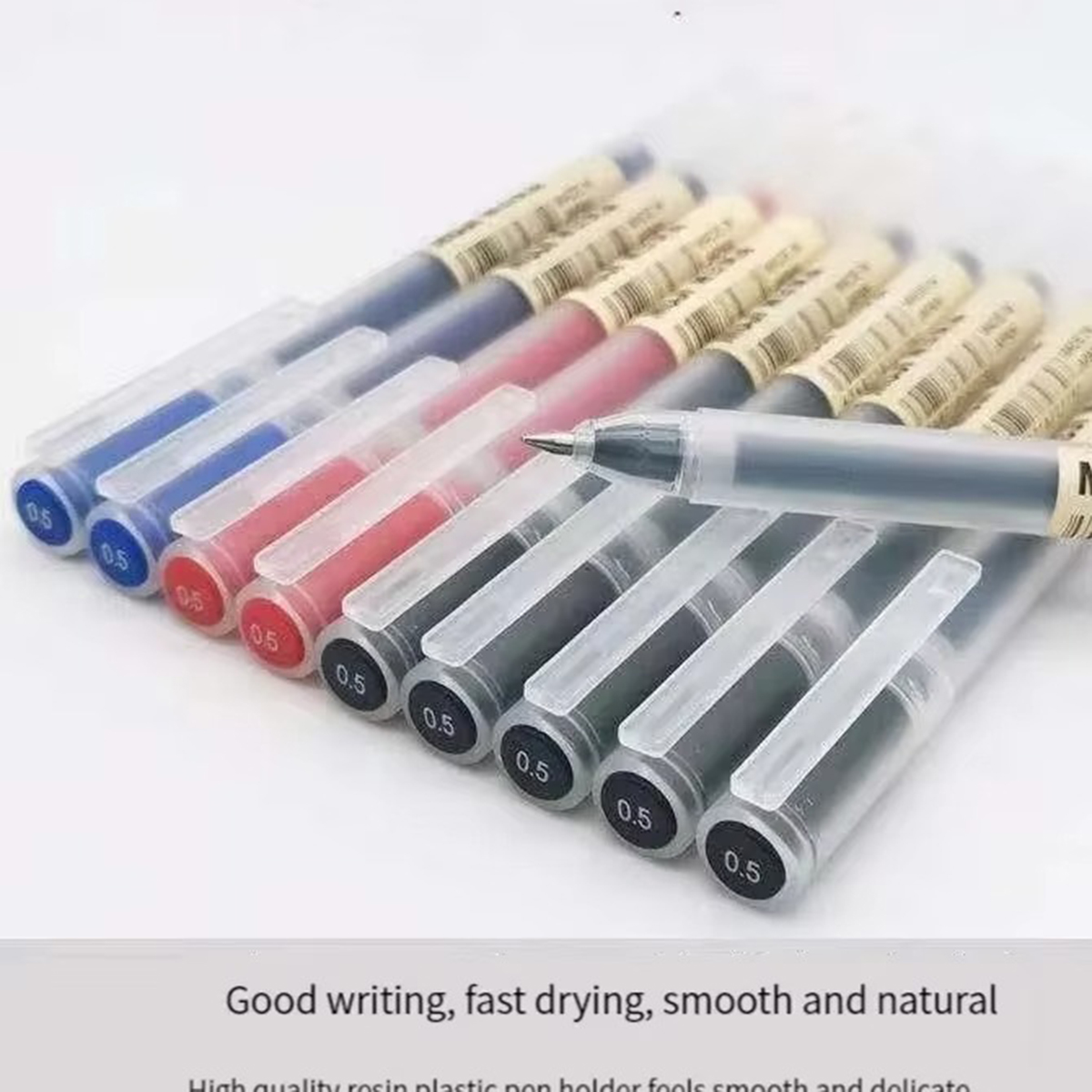 3-6 pezzi penna gel kawaii ner - Muji Stationery Gel Pen recensione e prezzo