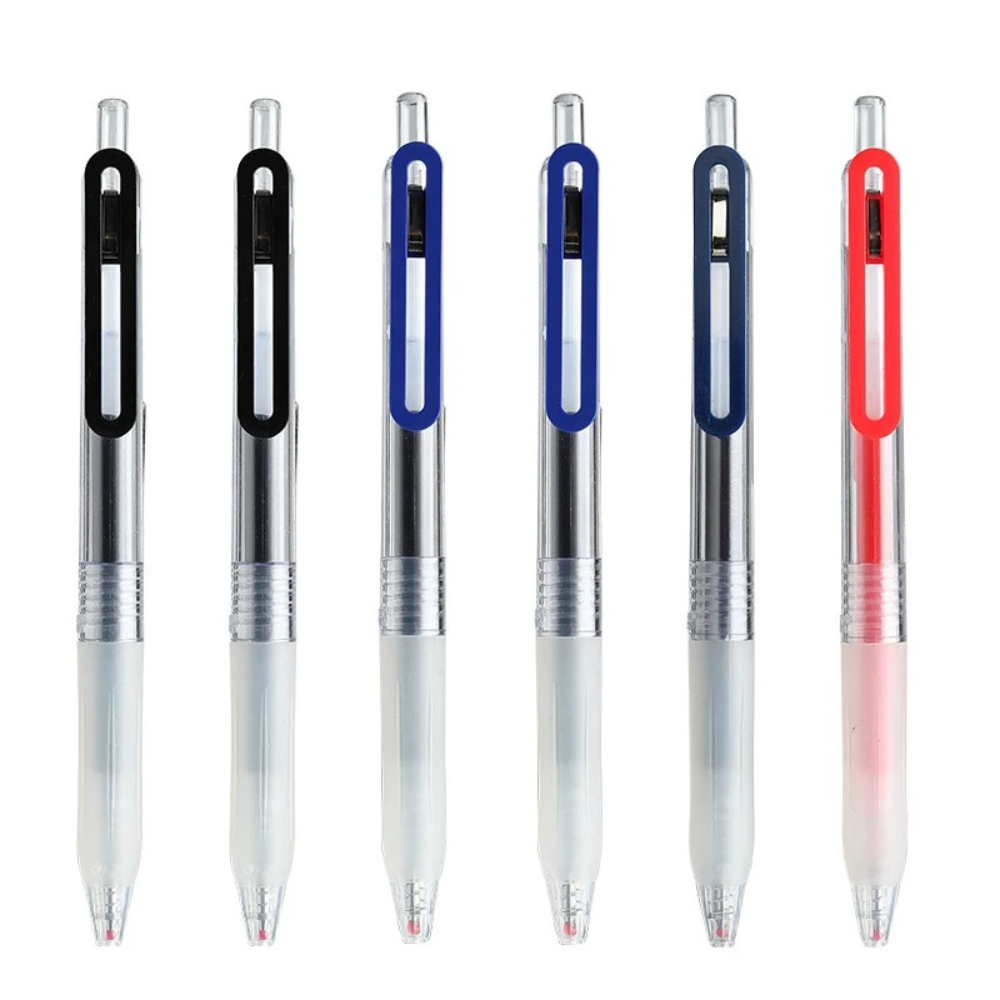 Set di penne gel MUJIS Press c - Muji Stationery Gel Pen recensione e prezzo