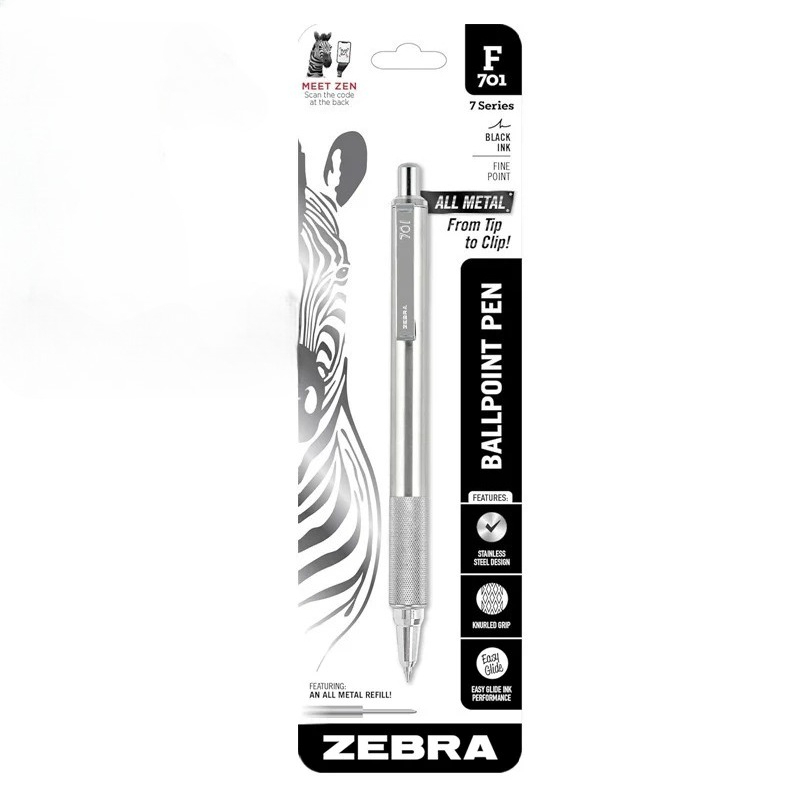 Penna a Sfera ZEBRA F-701 402  - Zebra Pen F-301 recensione e prezzo