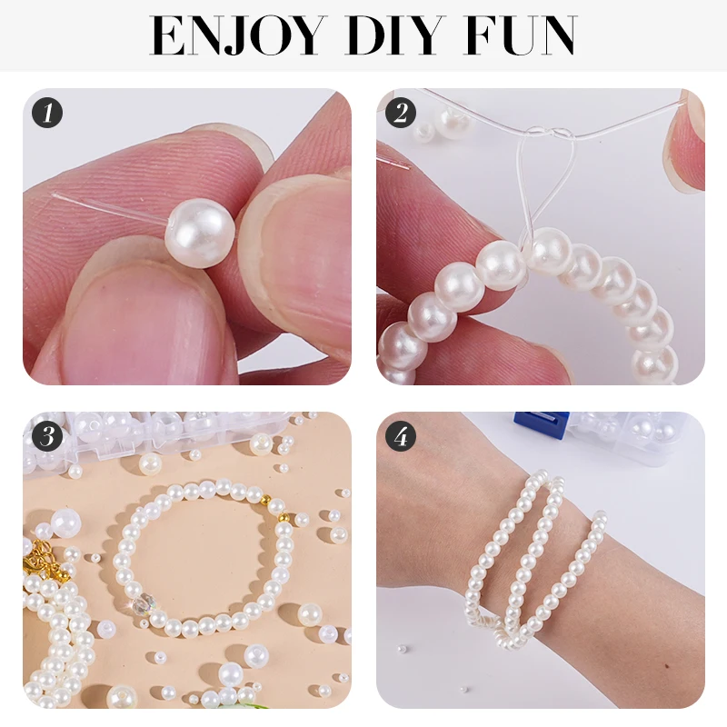 800 pezzi di perle artificiali - Crafting Resin recensione e prezzo