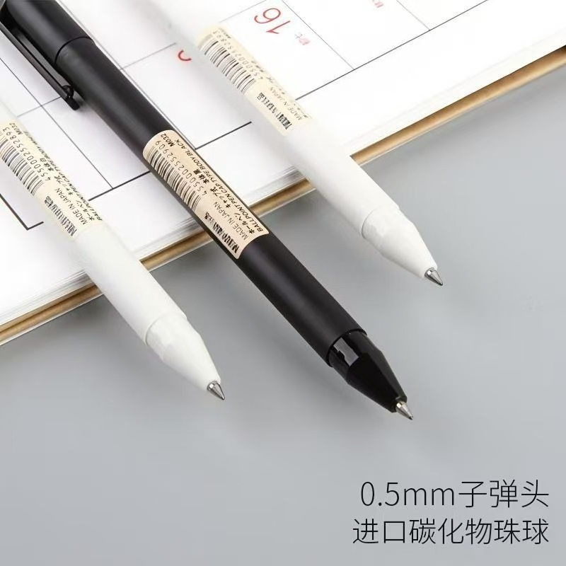 Penne Gel Nere con Punta a Pro - Muji Stationery Gel Pen recensione e prezzo