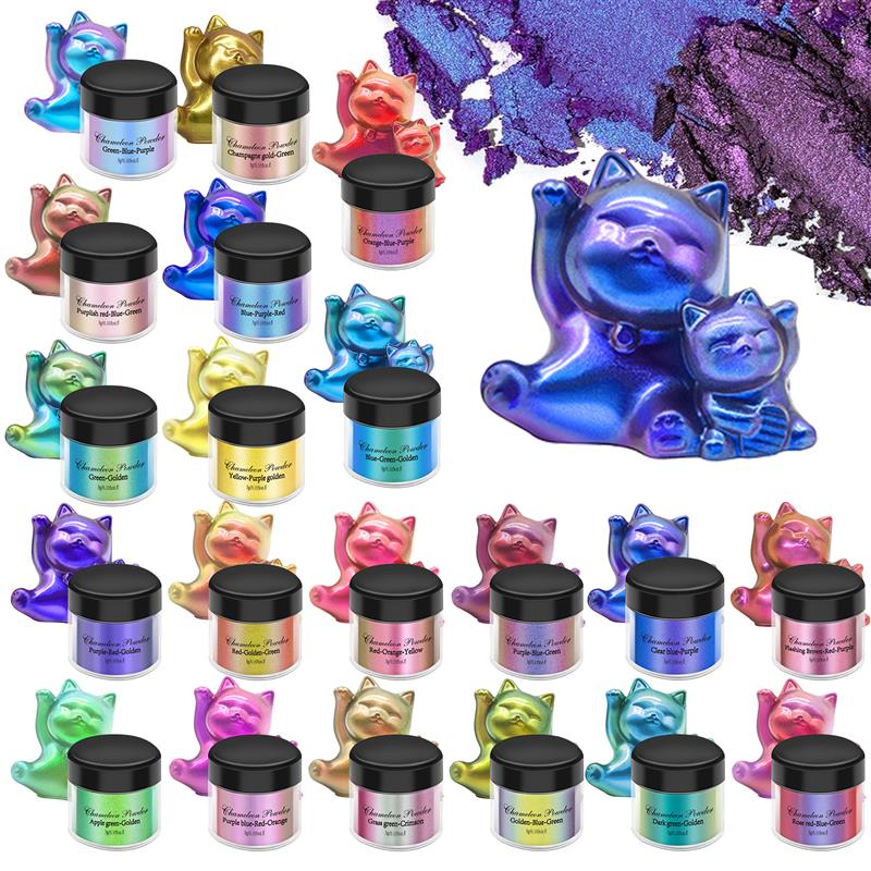 3g specchio camaleonte resina  - Resin Pigment Set recensione e prezzo