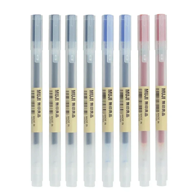 6/8 Pz/set MUJIs Penna Gel Ner - Muji Stationery Gel Pen recensione e prezzo