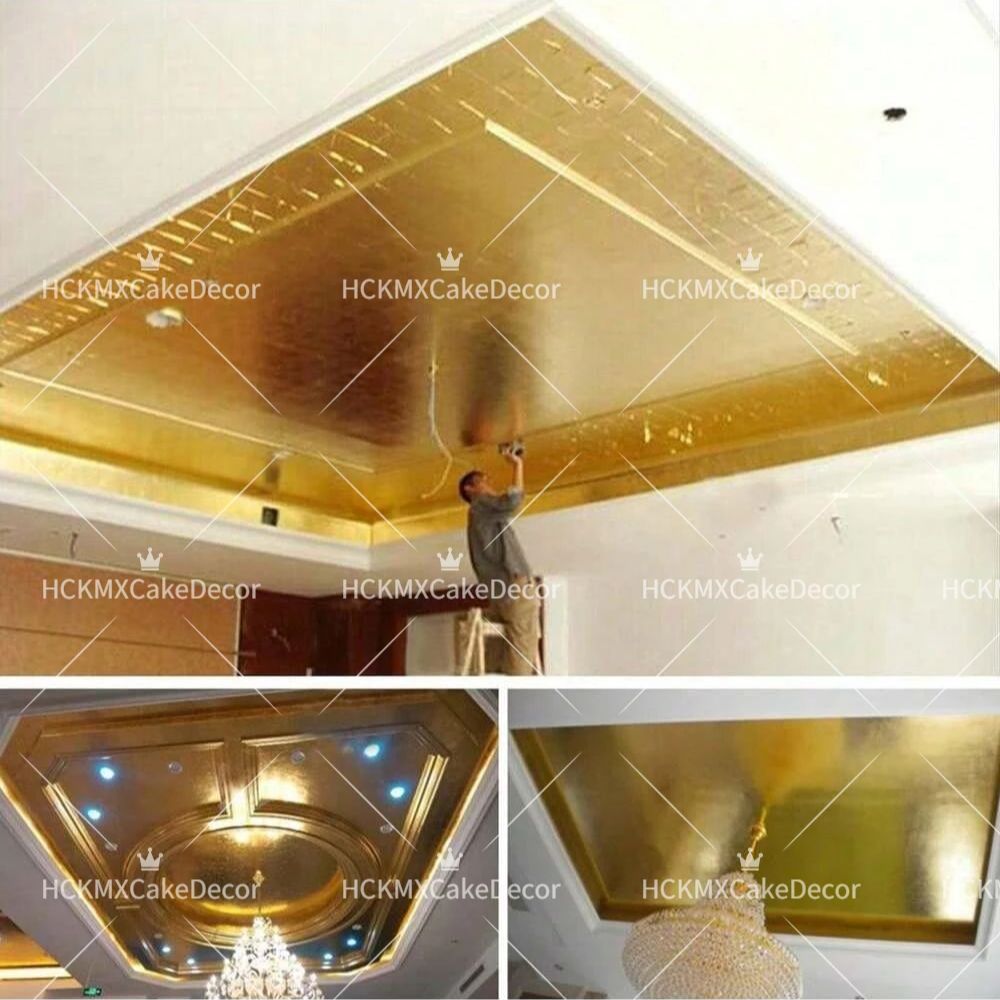 100 Fogli di Lamina d'Oro Imit - Gold Foil Flakes recensione e prezzo