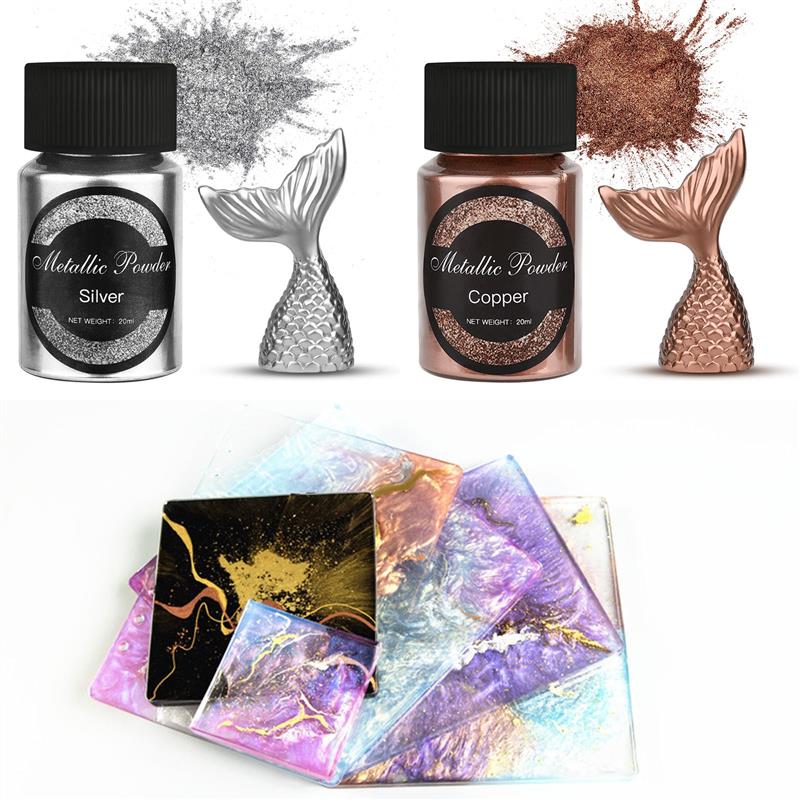 20 Ml Shimmer Metallic Oro Arg - Resin Pigment Set recensione e prezzo