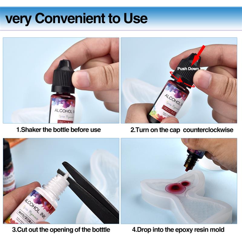 1 Set Kit di pigmenti in resin - Resin Dye Alcohol recensione e prezzo
